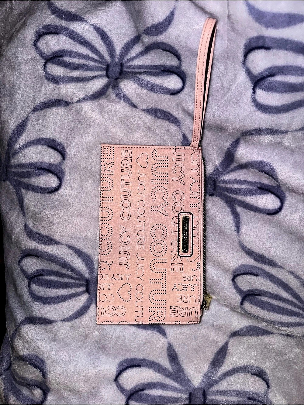 Juicy Couture Pink  Wristlet